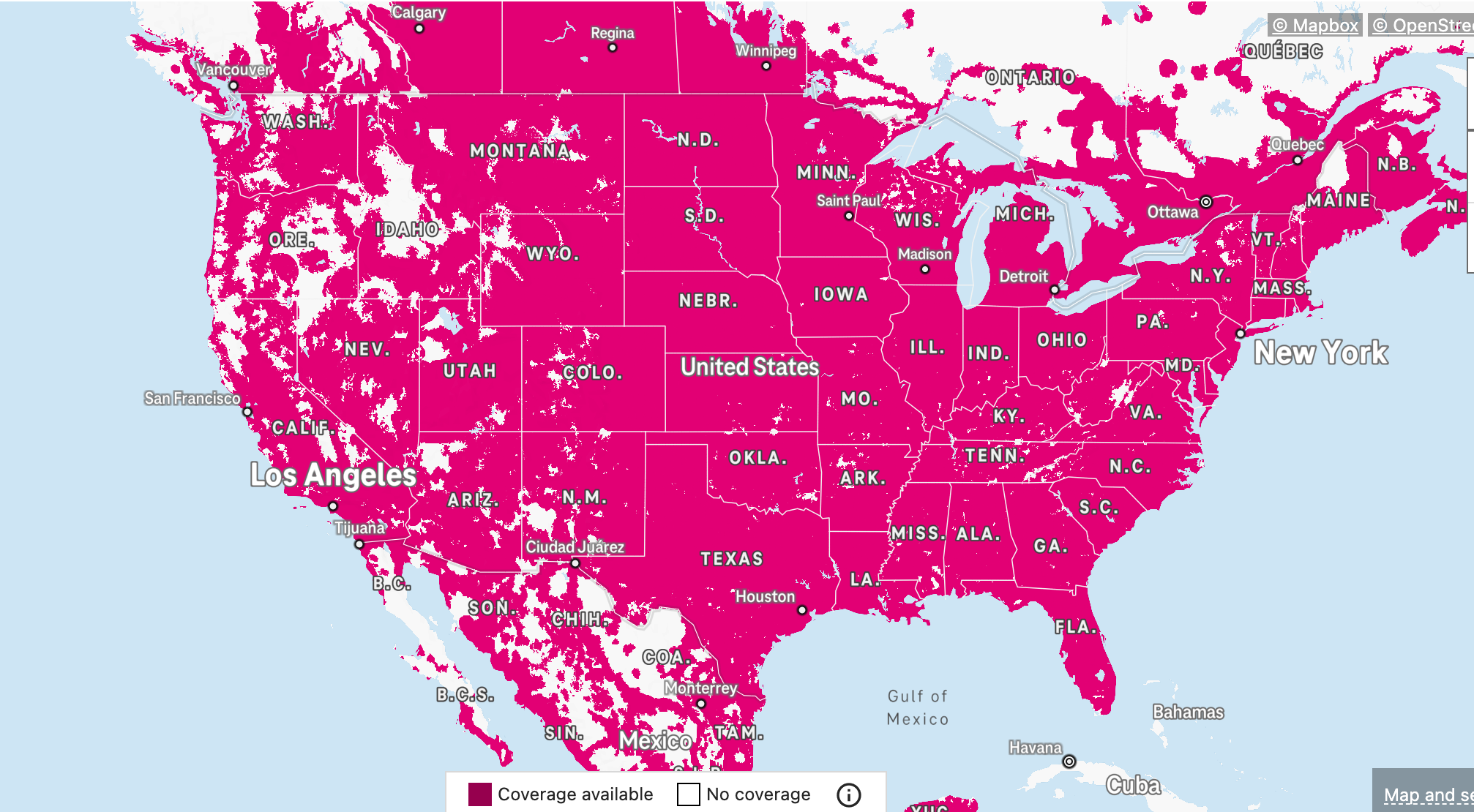 T-mobile Coverage