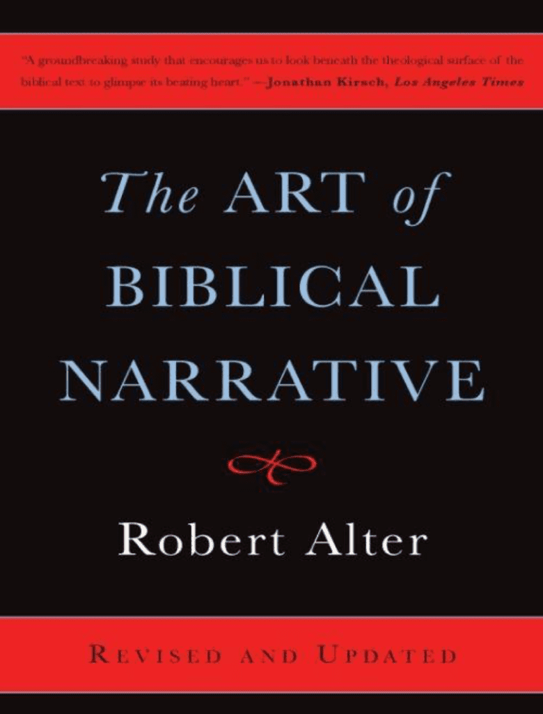 the art of biblical narrative book cover